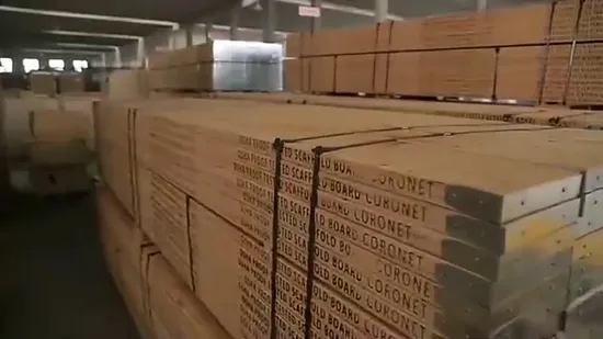 LVL Standard Scaffolding Walk Board Plywood H20 Timber Beam for Formwork Scaffolding Building Support