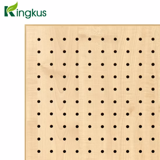 MDF Perforated Wooden Acoustic Panel