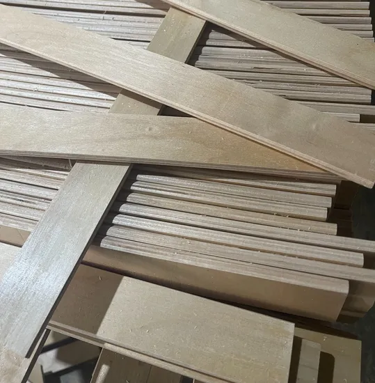 Poplar LVL Bed Slats with Paper Lamianted and Hole